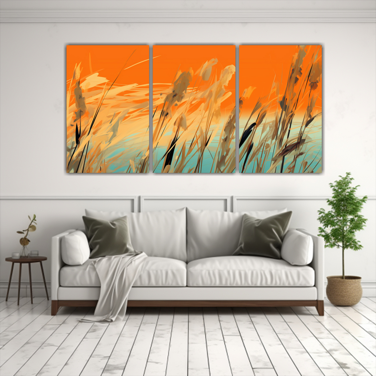 SET DE 3 CUADROS ESTILO GALERÍA PARA DECORACIÓN 60X30 CM - 2