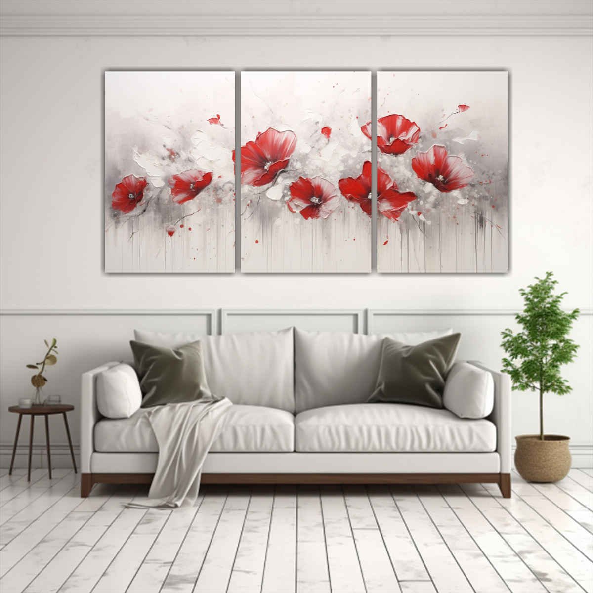 PINTURA MODERNA EN ACRÍLICO PARA DECORACIÓN DE 120X60 CM - 2