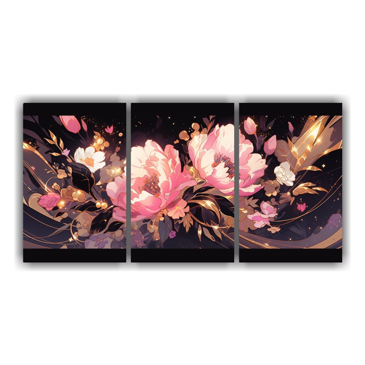 PINTURAS DECORATIVAS DE COMBINACIÓN GOLD AND 90X45 CM - 1