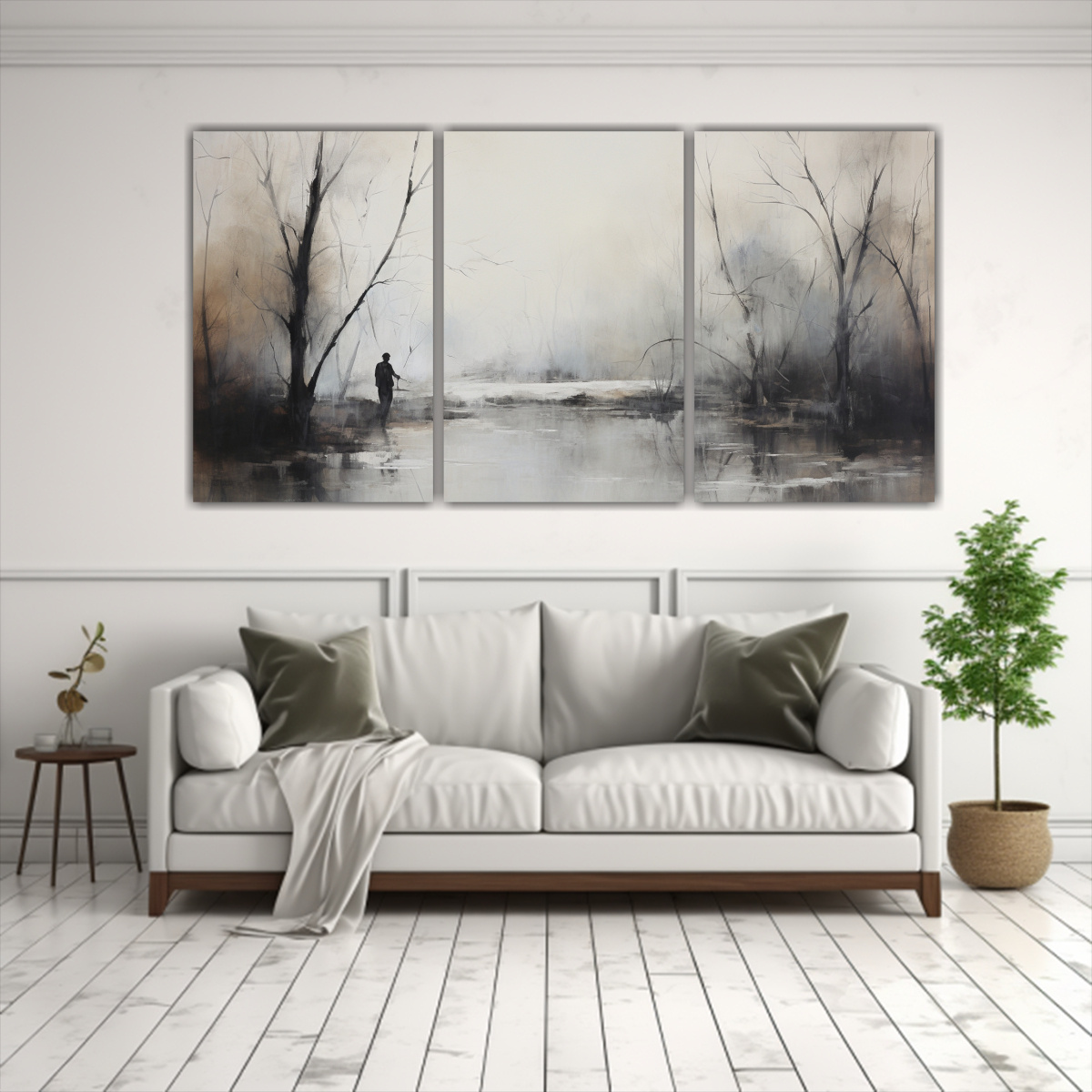 PINTURA DECORATIVA MULTICOLOR EN FORMA DE 180X90 CM - 2