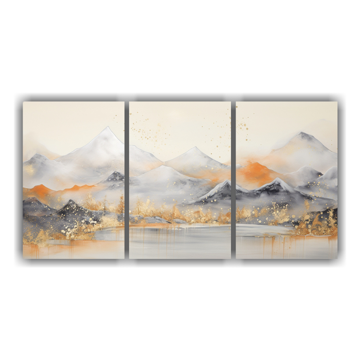 PAISAJE MODERNO DE MONTAÑA CON ESTILO ELEGANTE Y 120X60 CM - 1