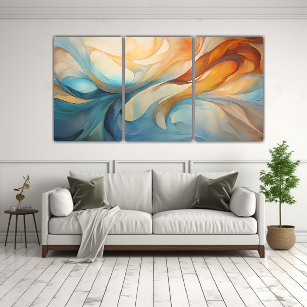 PINTURAS DECORATIVAS VIENTOS SUSURRANTES EN 150X75 CM - 2