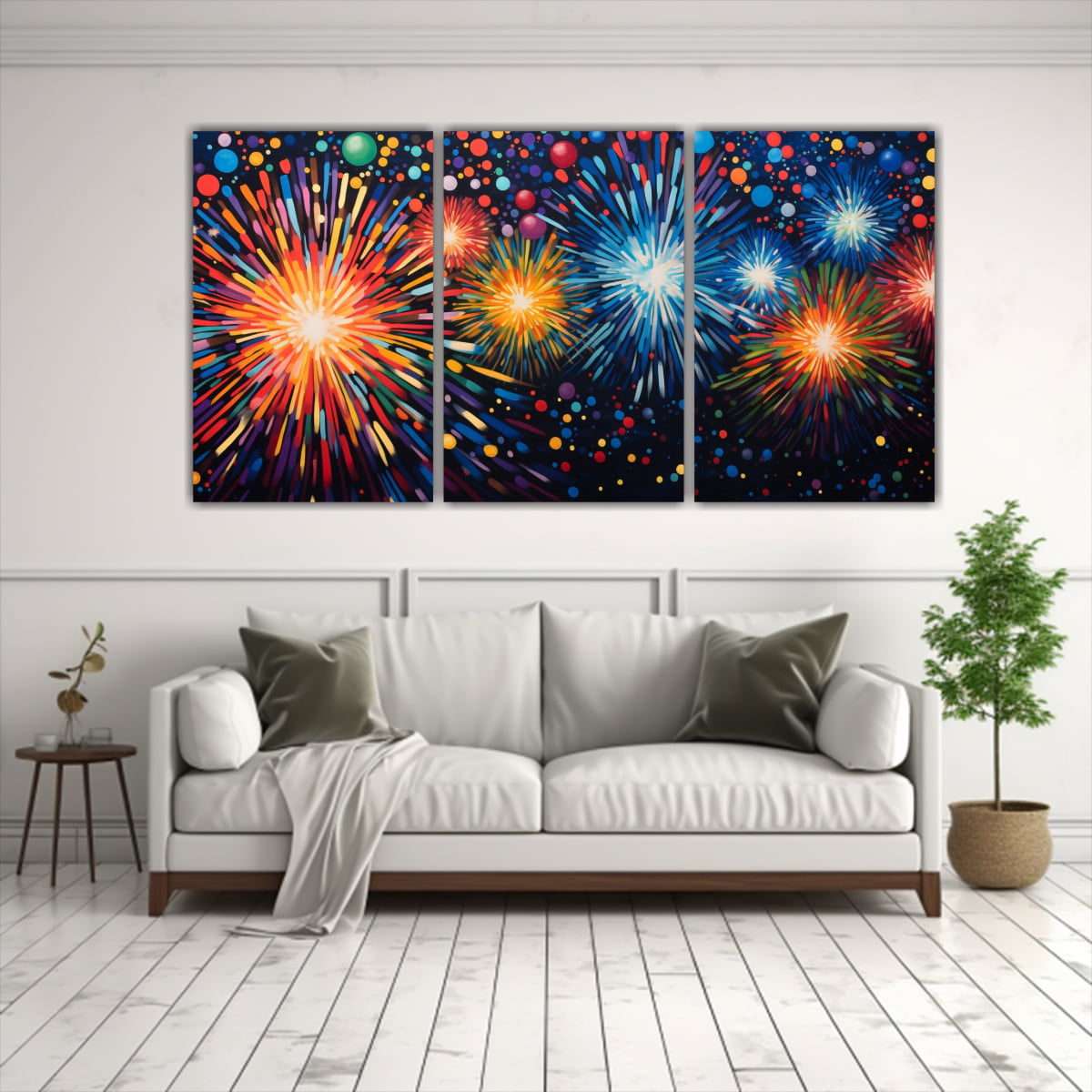 PINTURAS DECORATIVAS INSPIRADAS EN PATRONES 240X120 CM - 2