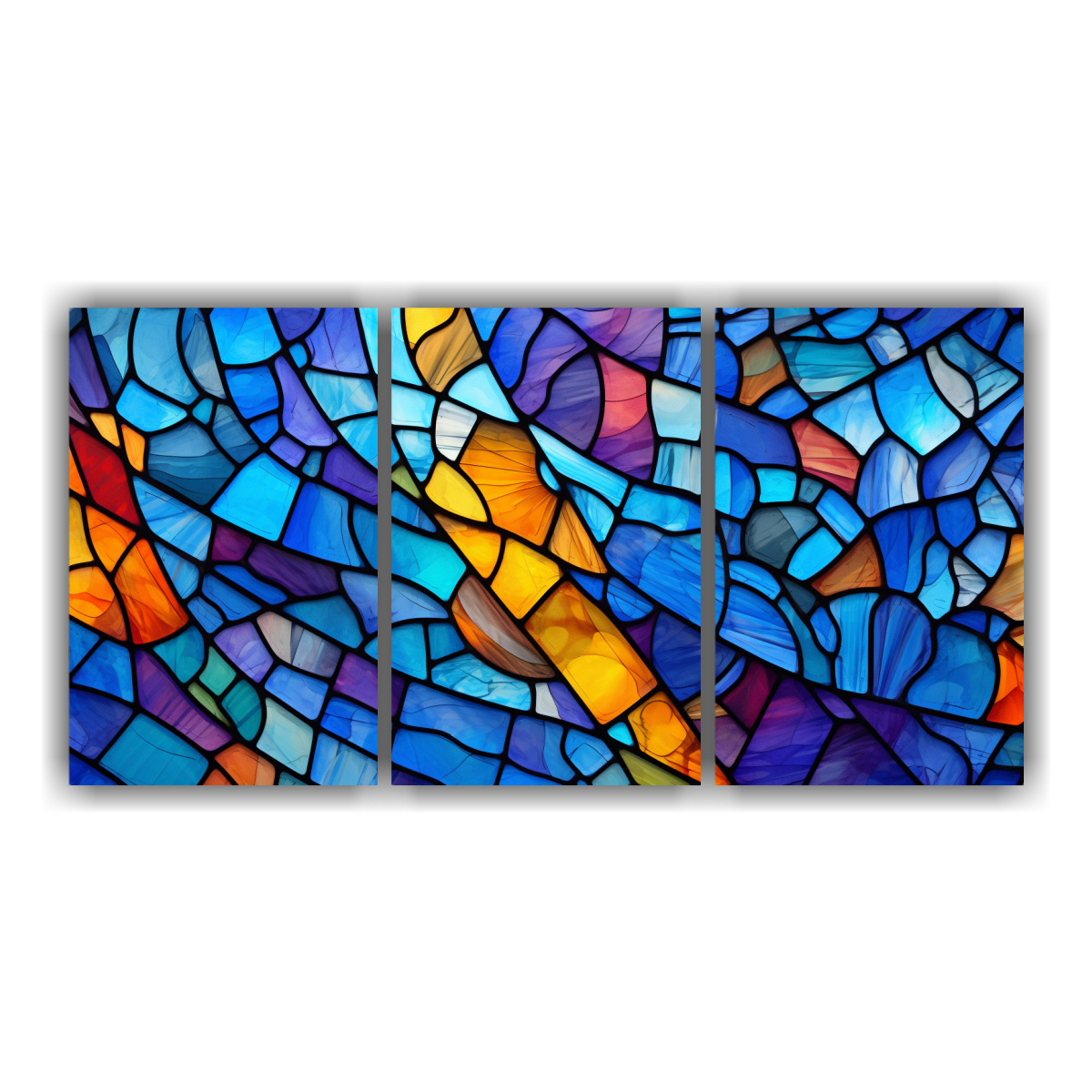 CUADROS DE COCINA ABSTRACTOS INSPIRADOS EN 150X75 CM - 1