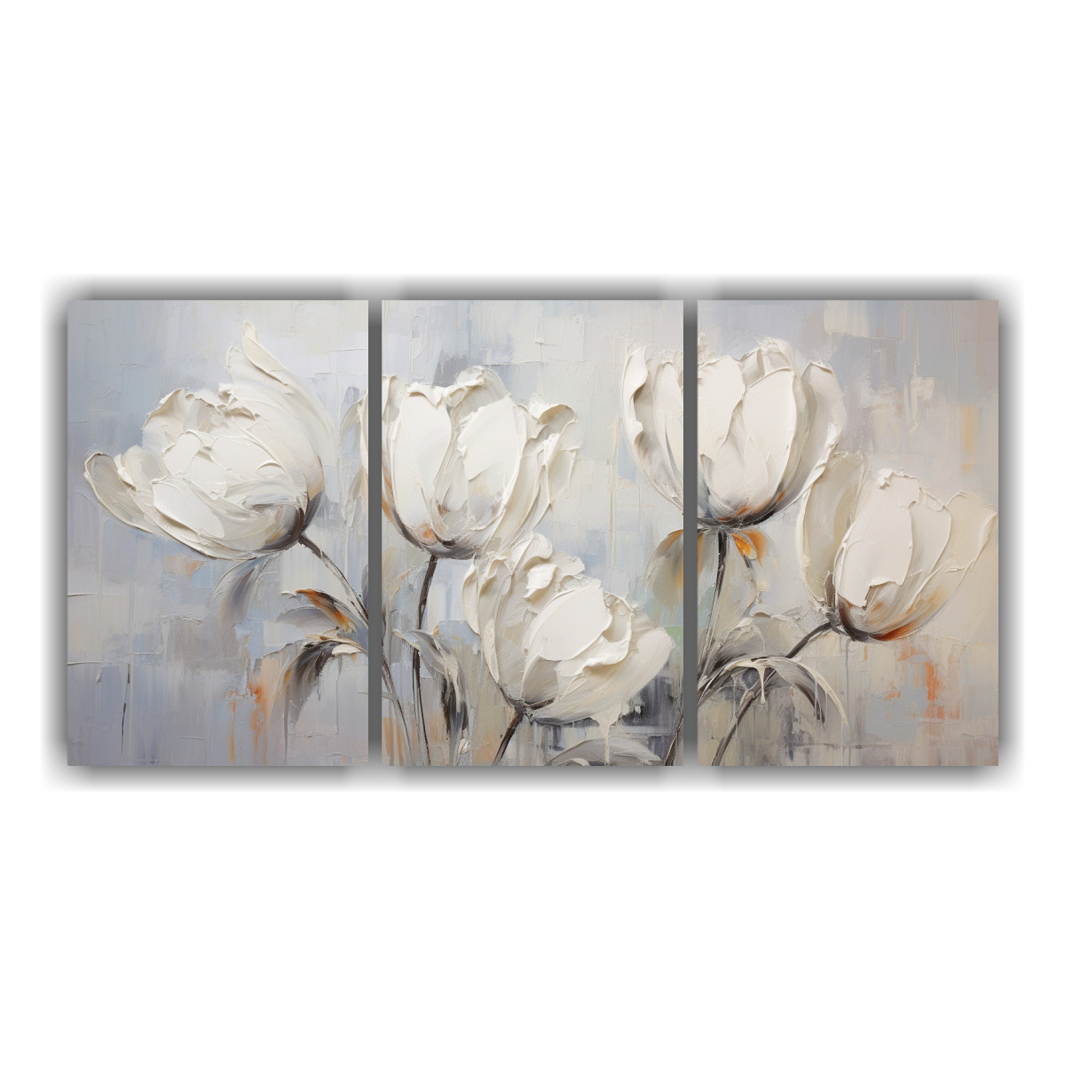 SET 3 ARTE COMEDOR CALIDAD: PINTURA EN LIENZO 240X120 CM - 1