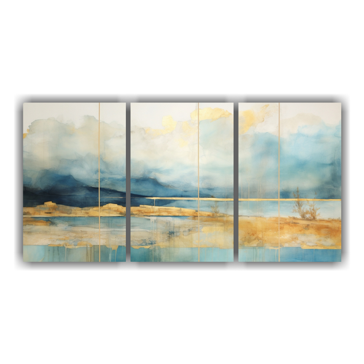 CUADROS IMPACTANTES: PINTURA CON ACUARELA ROJA, 120X60 CM - 1
