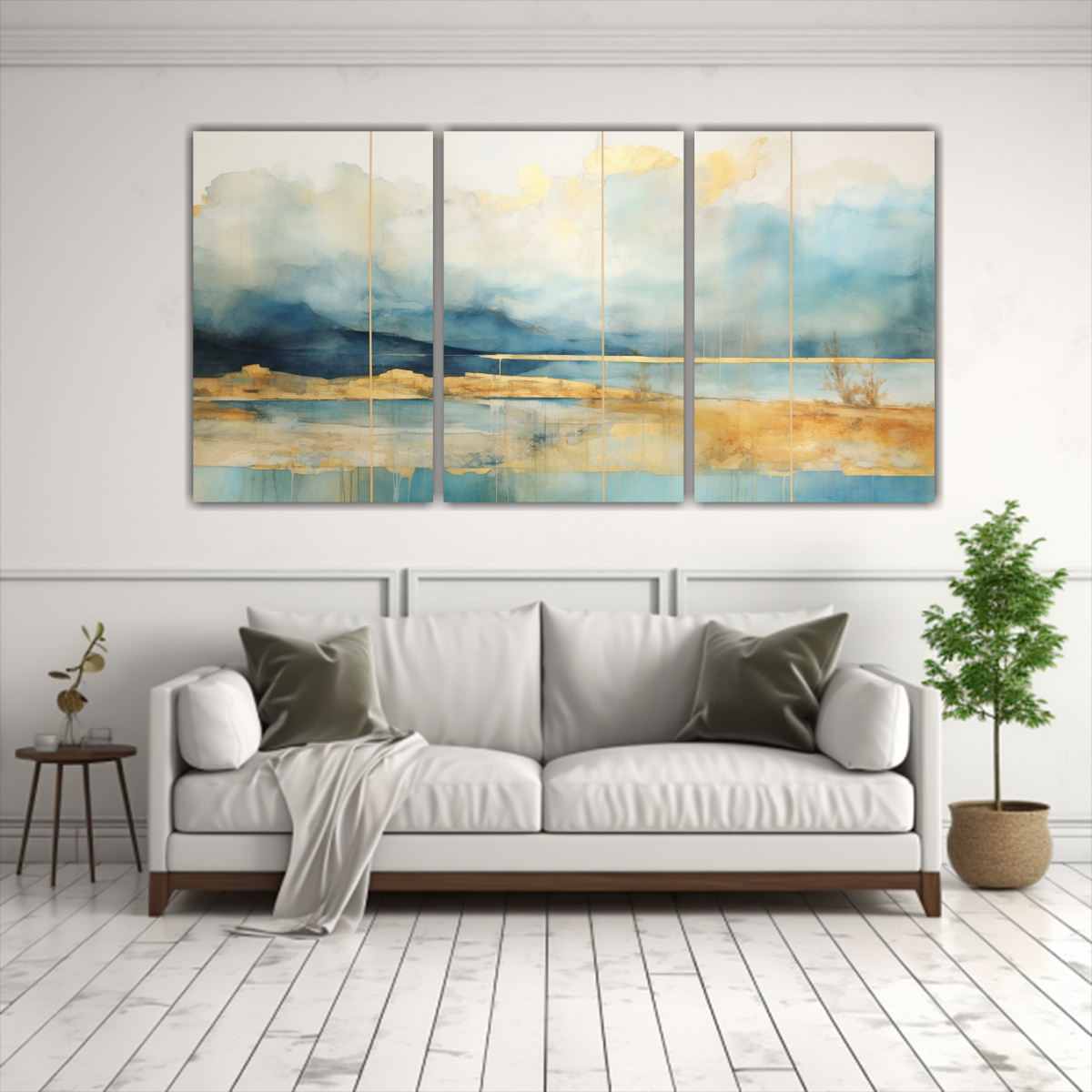 CUADROS IMPACTANTES: PINTURA CON ACUARELA ROJA, 120X60 CM - 2