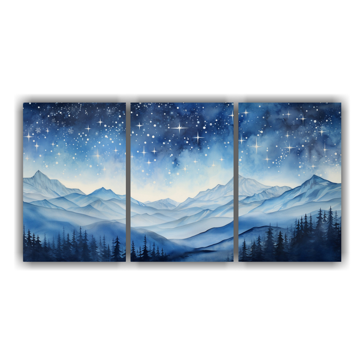 PAISAJE MONTAÑOSO LLAMATIVO CON ESTILO ELEGANTE 150X75 CM - 1