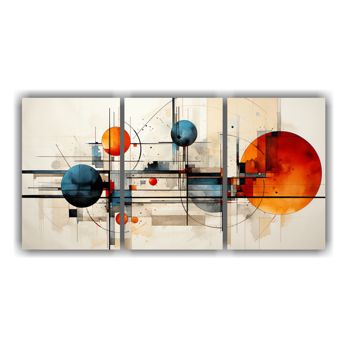 CUADROS DE COMPOSICIÓN CULTURAL ARTÍSTICA CON 150X75 CM - 1
