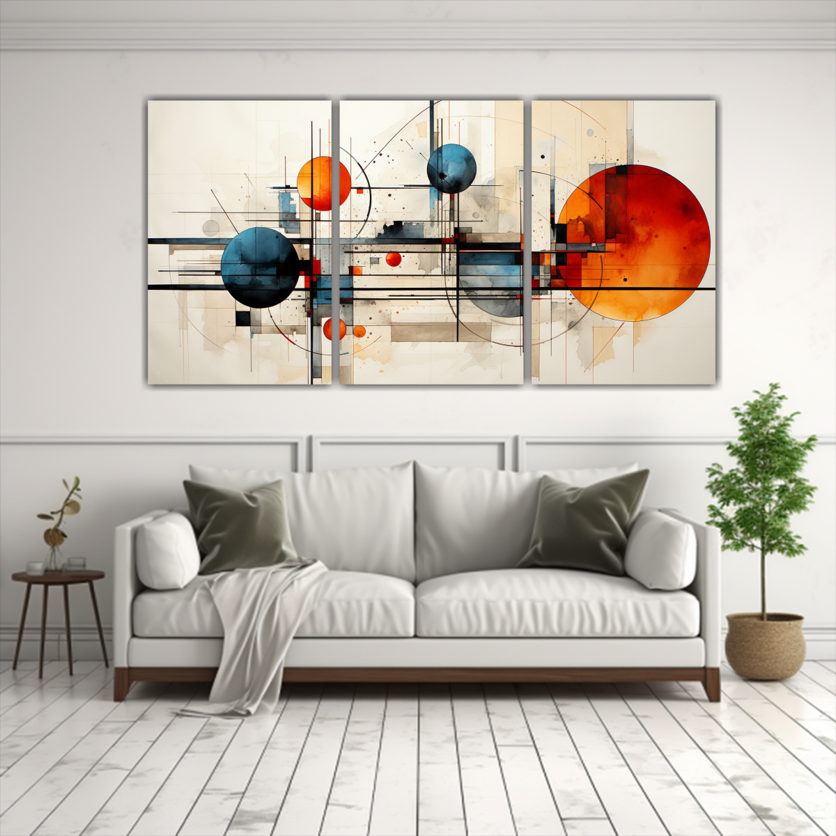 CUADROS DE COMPOSICIÓN CULTURAL ARTÍSTICA CON 150X75 CM - 2
