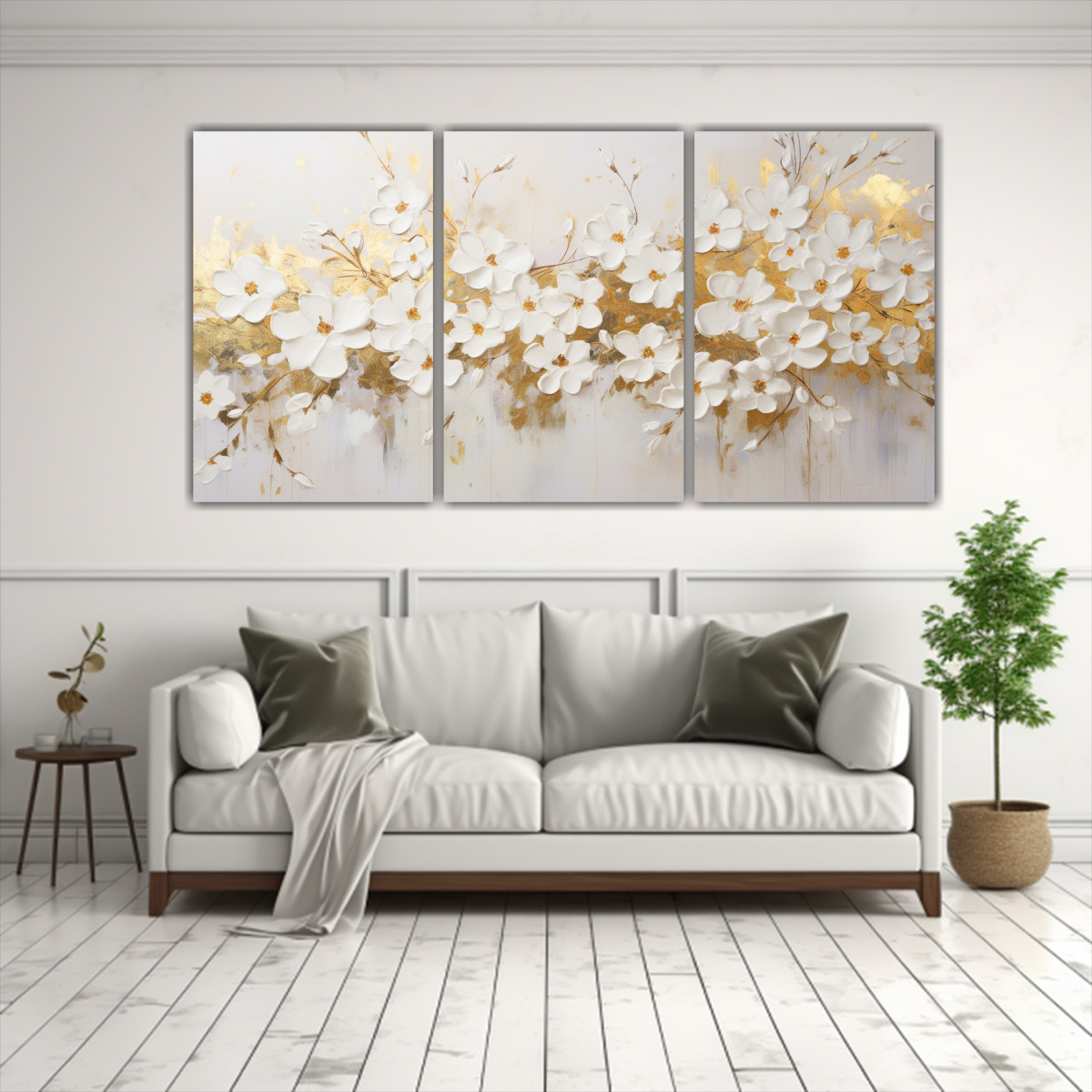 PINTURA ACRÍLICA SIN COSTURAS EN LIENZO CON 150X75 CM - 2