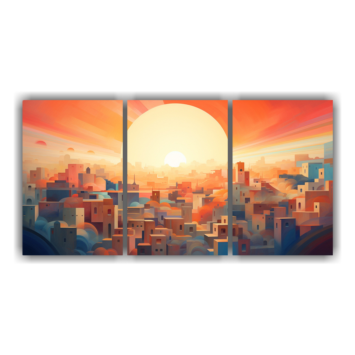 PINTURAS CREATIVAS PARA DECORAR EL COMEDOR CON 90X45 CM - 1