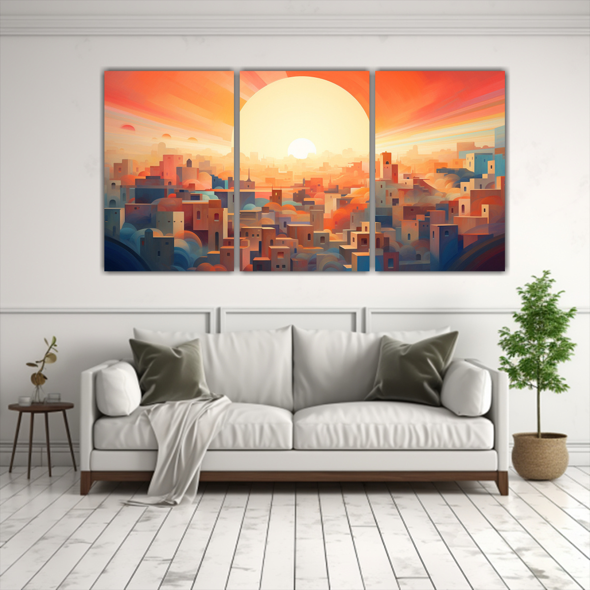 PINTURAS CREATIVAS PARA DECORAR EL COMEDOR CON 90X45 CM - 2