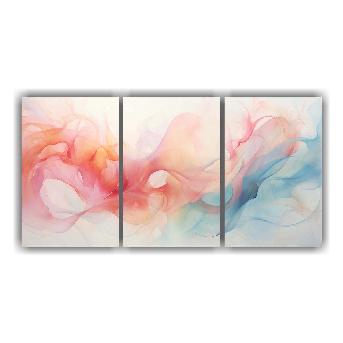 TRÍPTICO DECORATIVO WHIRLING ABSTRACT PATTERNS 150X75 CM - 1