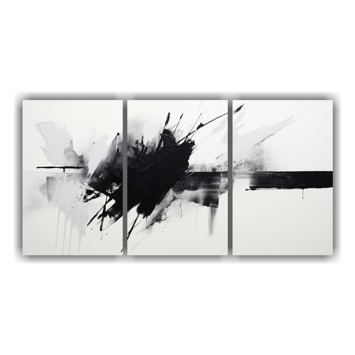 PINTURA DECORATIVA ÚNICA DE BRUCE HEEKERS QUE 90X45 CM - 1
