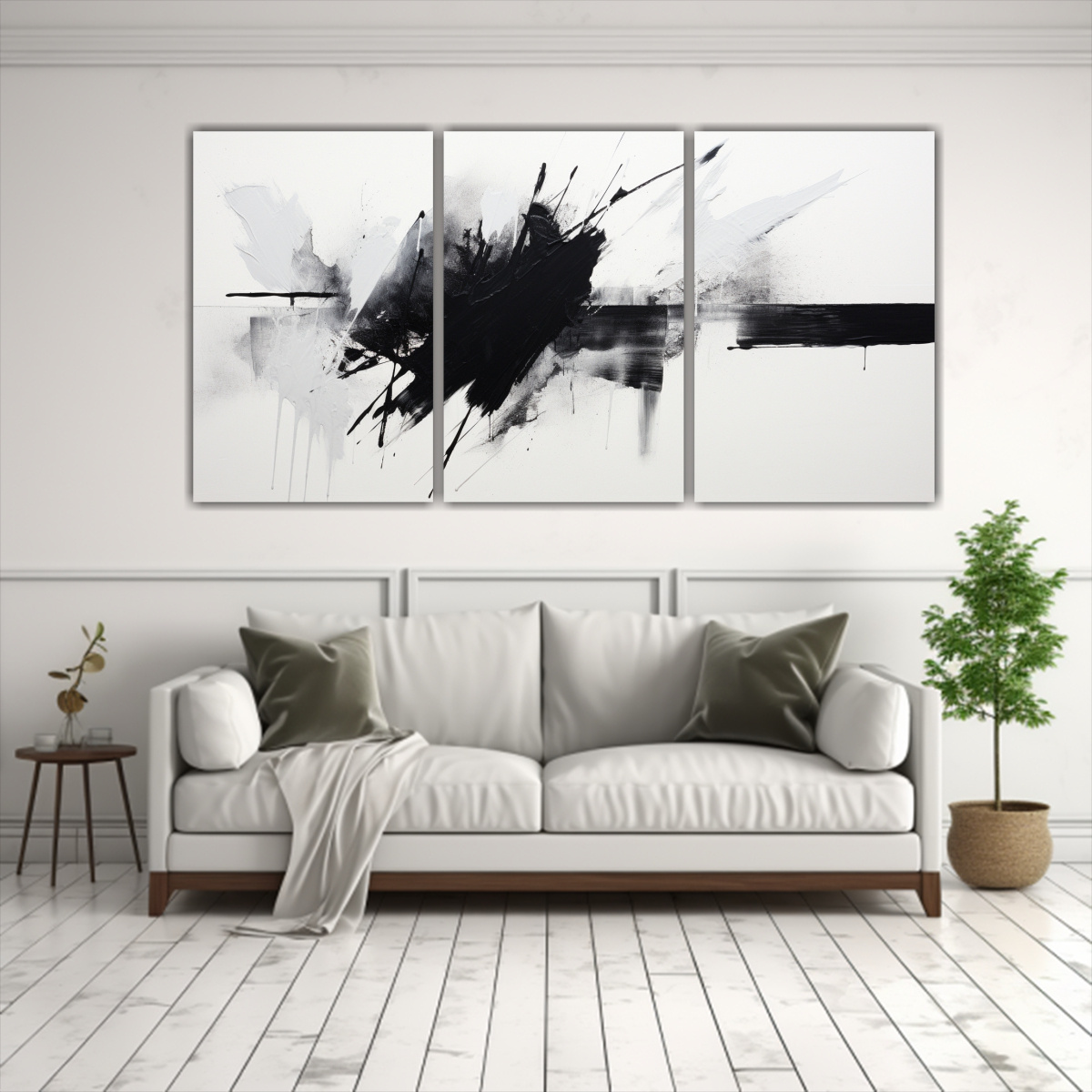 PINTURA DECORATIVA ÚNICA DE BRUCE HEEKERS QUE 90X45 CM - 2