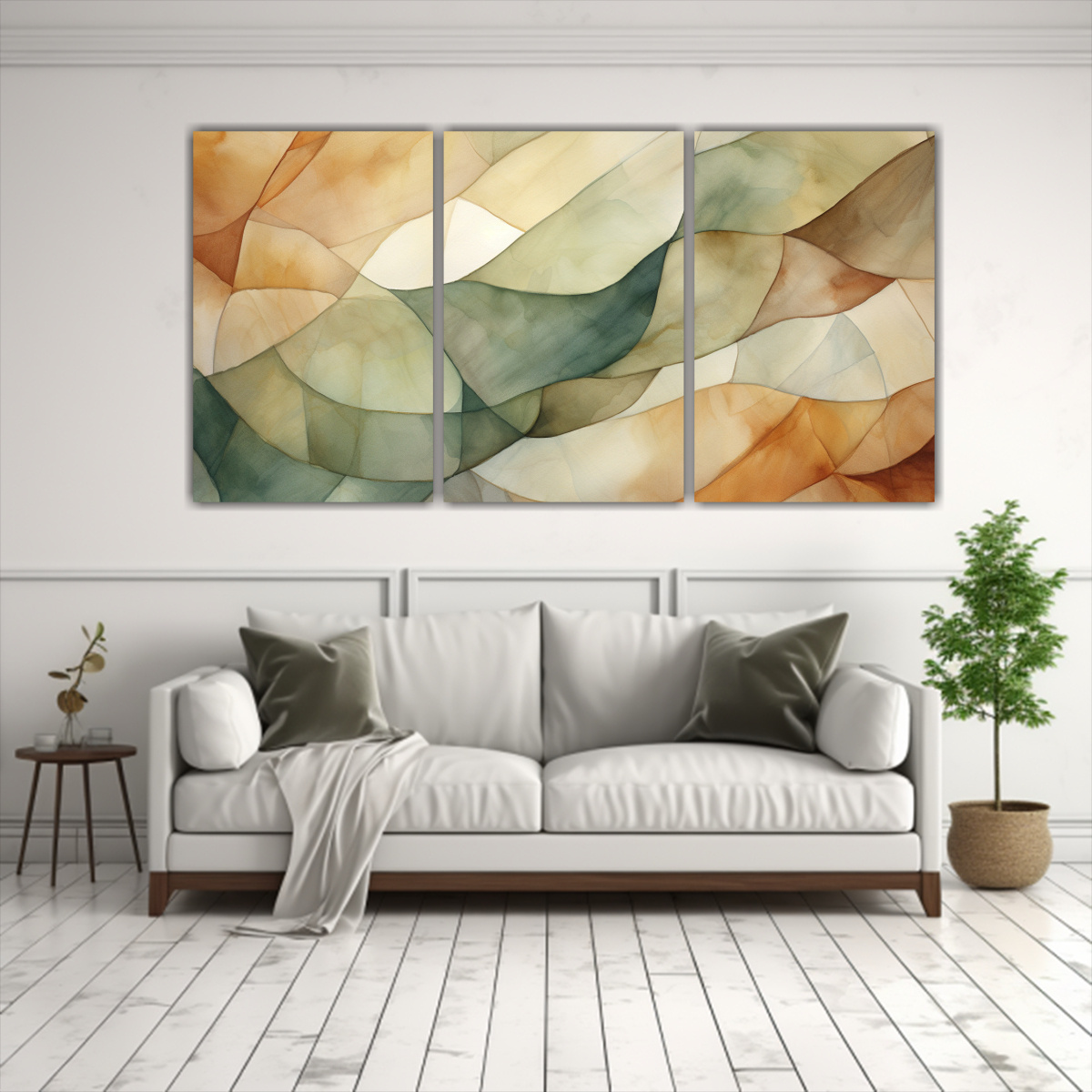 PINTURAS DECORATIVAS DE HERMOSA REPRESENTACIÓN 240X120 CM - 2