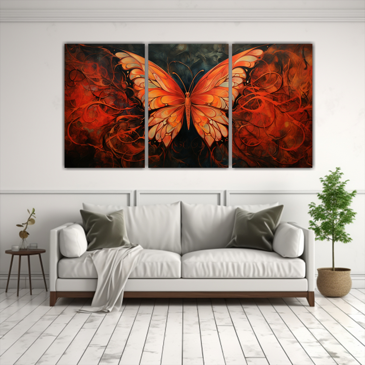 PINTURAS DE DECORACIÓN DE ARTE DE PARED CON 60X30 CM - 2