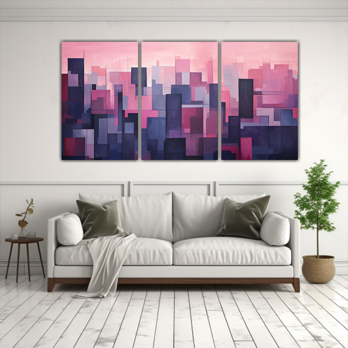 PINTURA DECORATIVA EXCLUSIVA DE INSPIRACIÓN 150X75 CM - 2