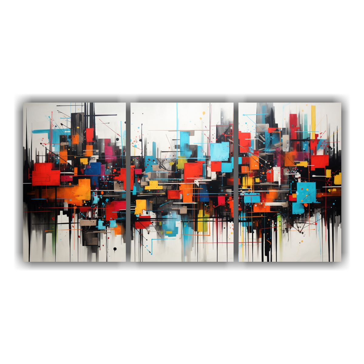 PINTURAS DECORATIVAS DE LA GAMA DE COLORES DE LA 240X120 CM - 1