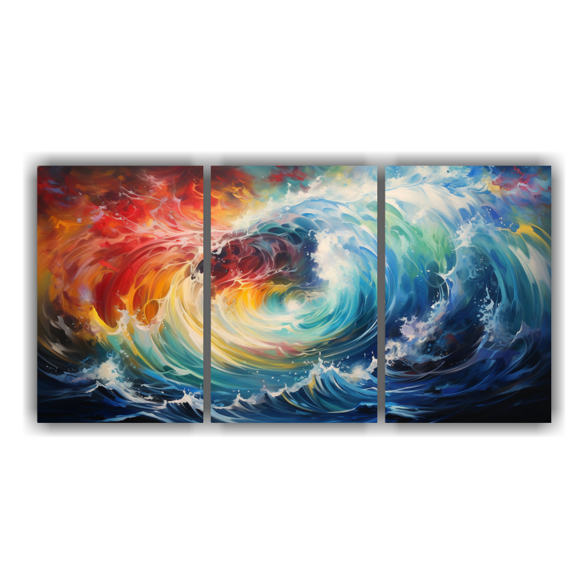 PINTURAS DECORATIVAS ABSTRACTAS INSPIRADORAS: 150X75 CM - 1