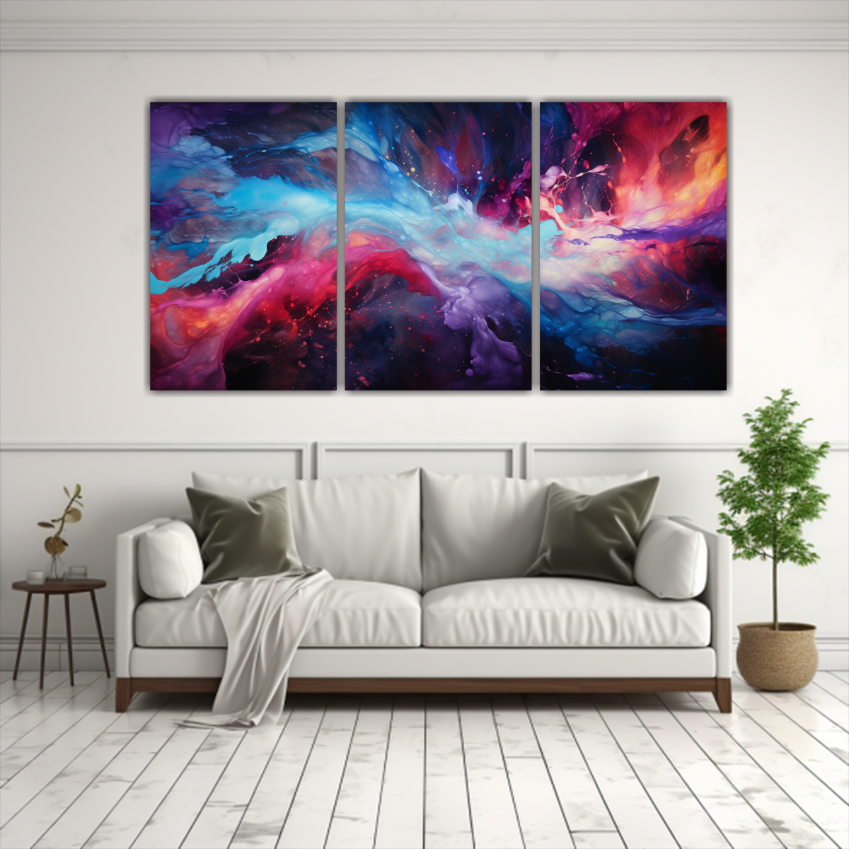 PINTURAS DECORATIVAS EXPRESIÓN CALMA, 180X90 CM - 2