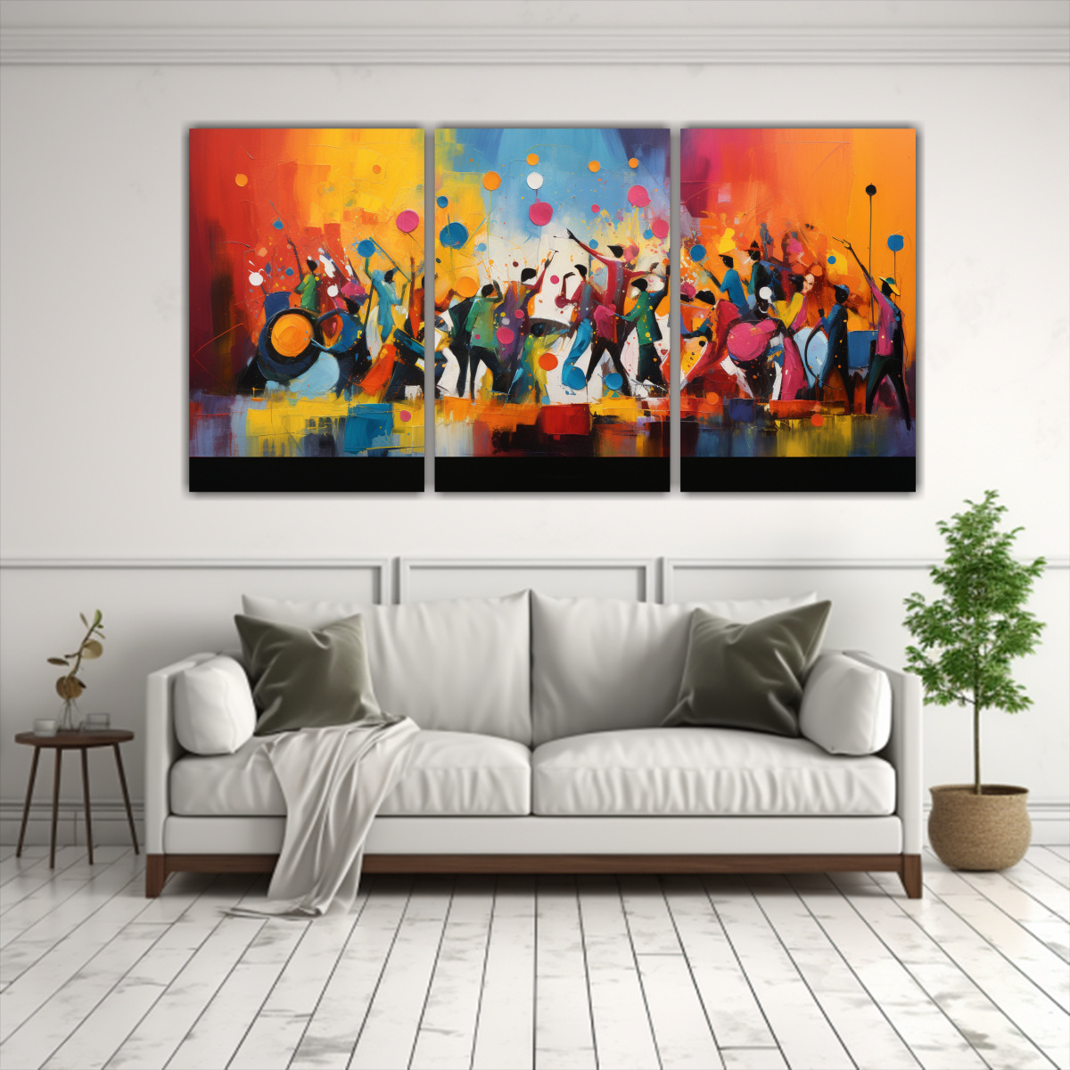 PINTURAS DE DECORACIÓN DE PARED CON DISEÑO 90X45 CM - 2