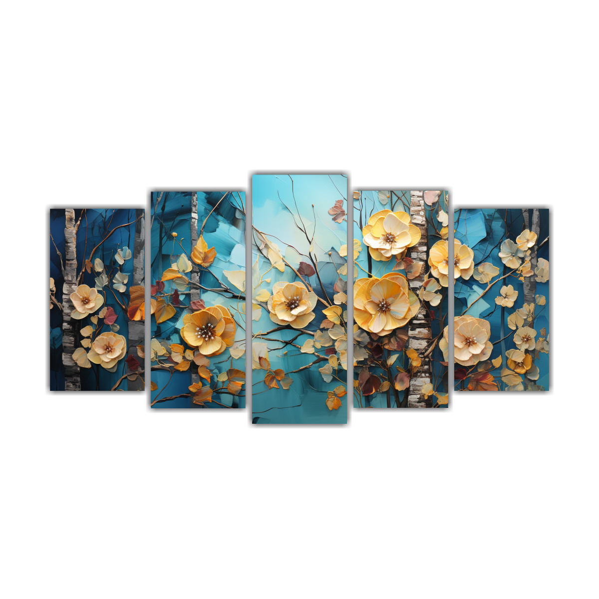 ARTE DE PARED DISEÑO SENSIBILIDAD ARTÍSTICA 100X50 CM - 1