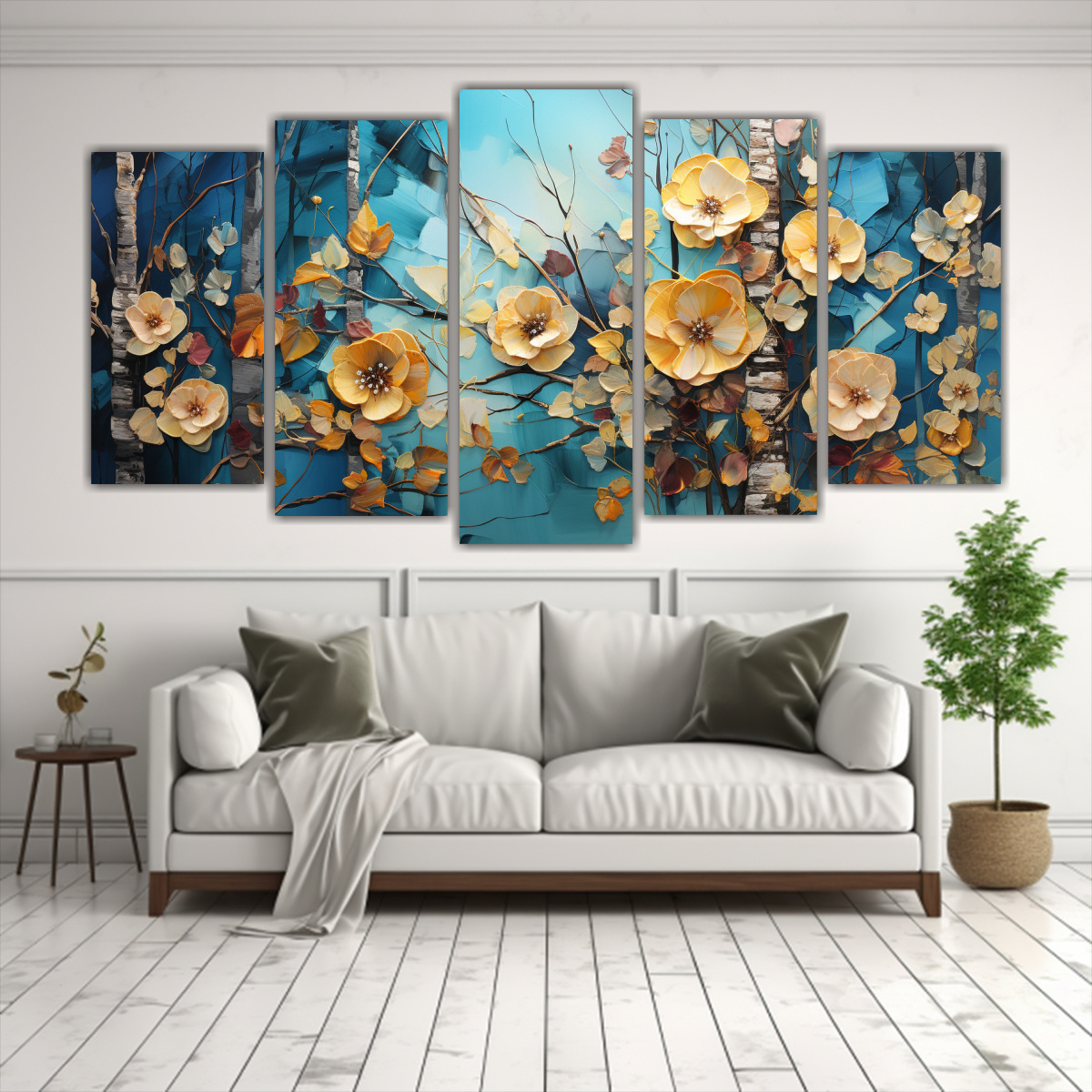 ARTE DE PARED DISEÑO SENSIBILIDAD ARTÍSTICA 100X50 CM - 2