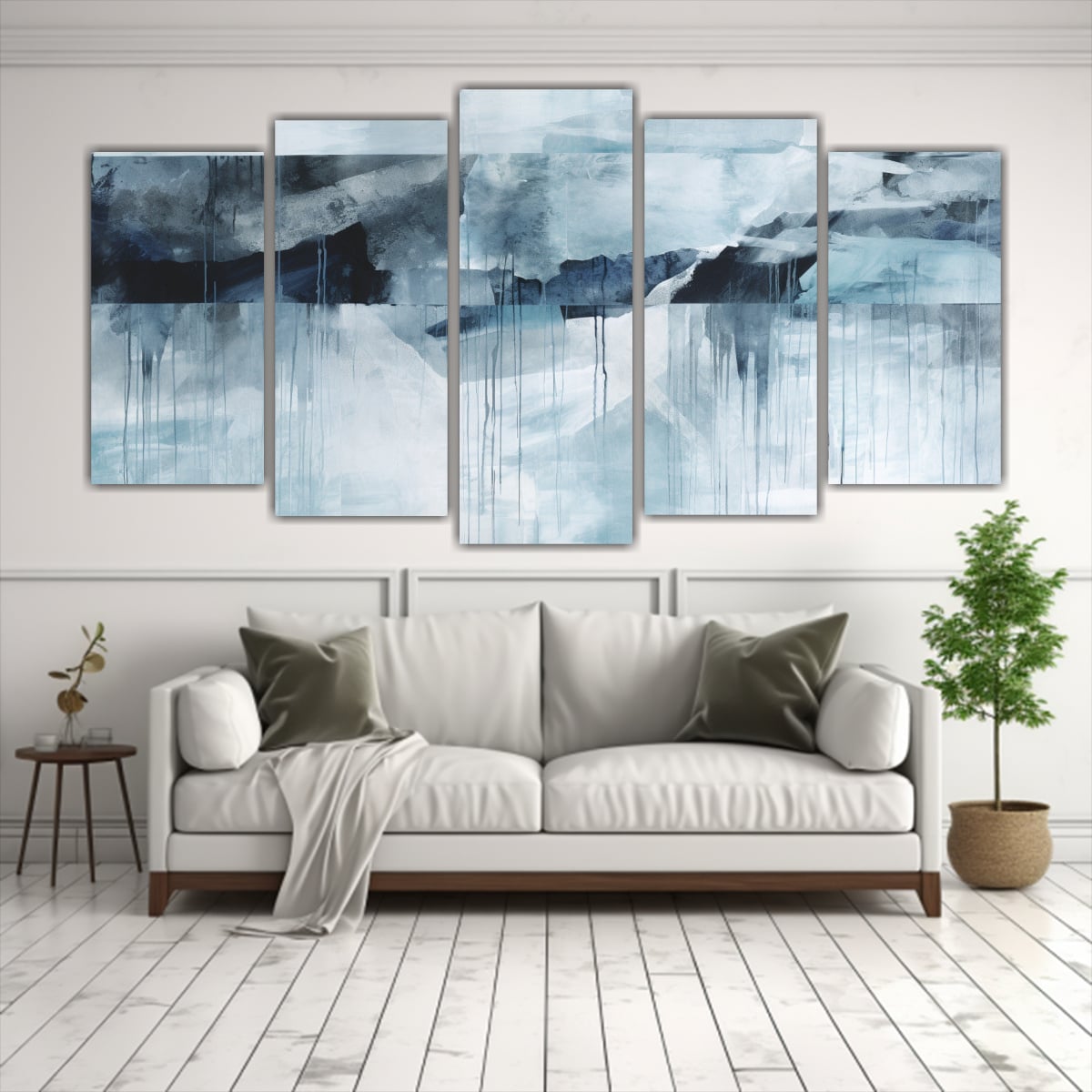 COMPOSICIONES ACUARELA STREET ART ABSTRACT CON 200X100 CM - 2