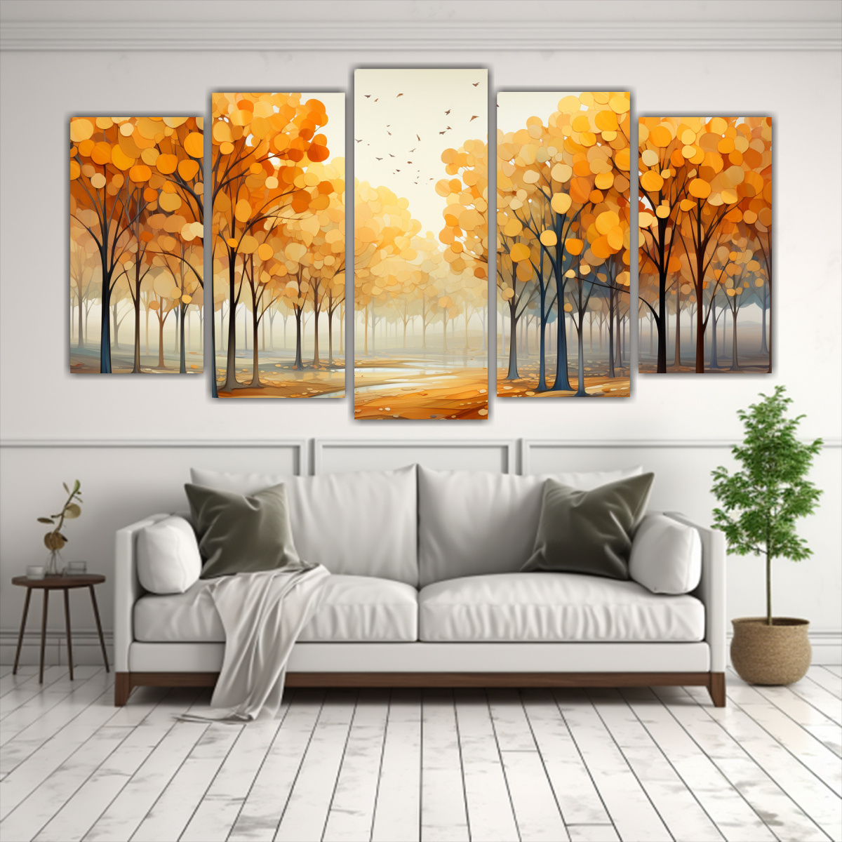 CUADRO DECORATIVO SURREALISTA EN BASTIDOR CON 200X100 CM - 2