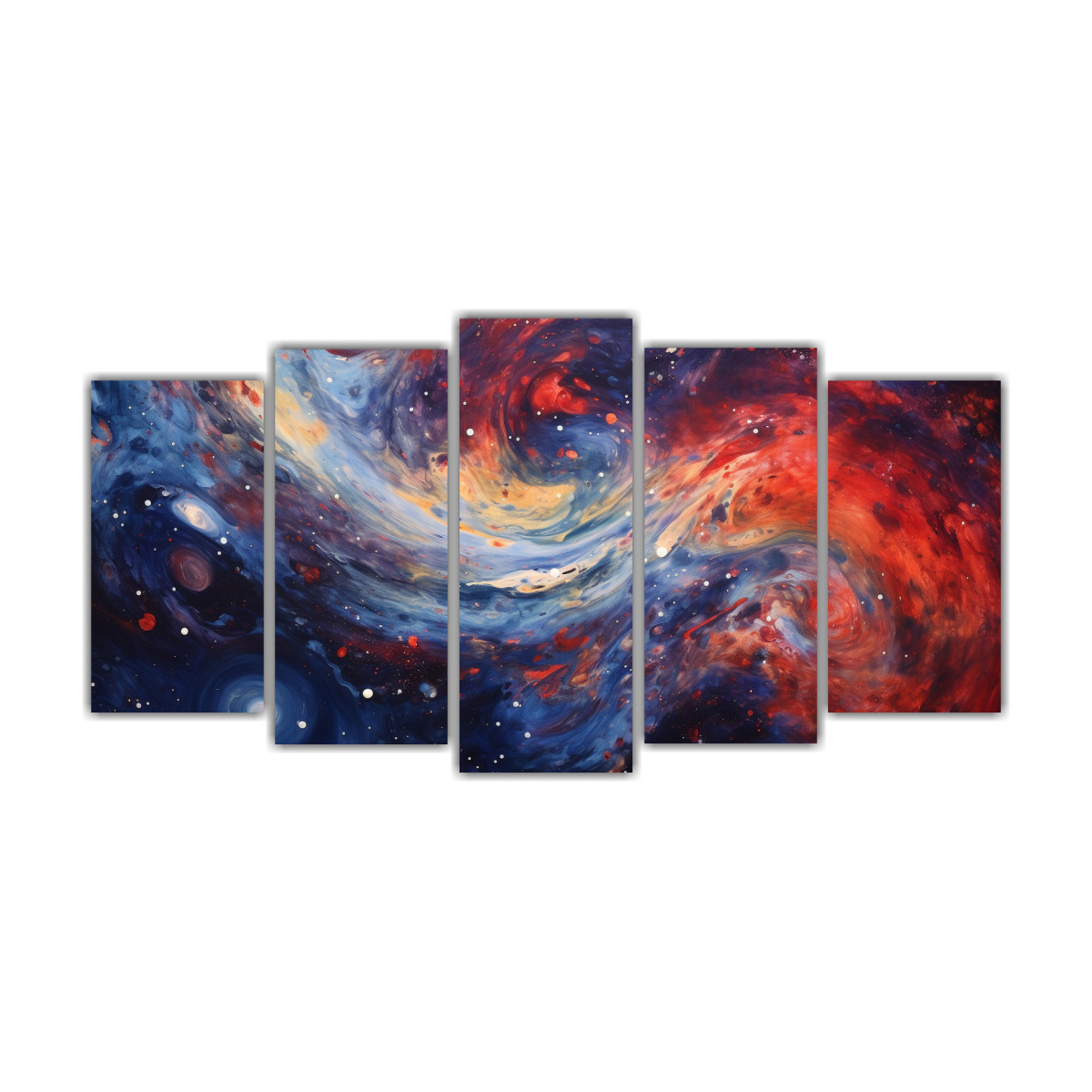 PINTURAS DECORATIVAS DE TELA CON EXPRESIÓN 200X100 CM - 1