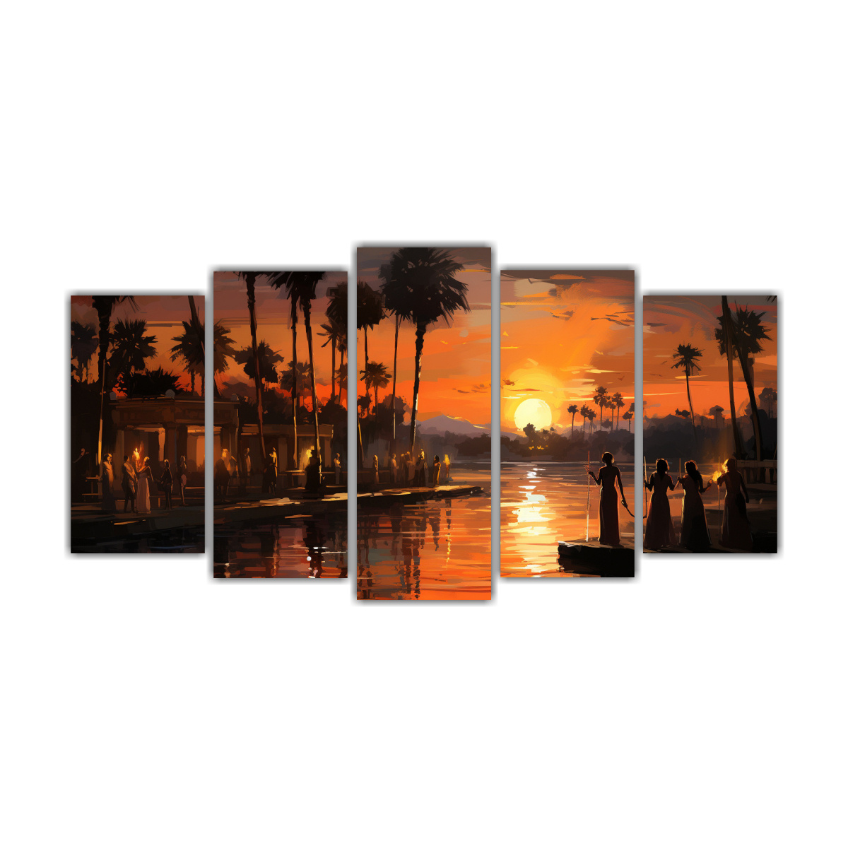 PINTURA EN LIENZO CONCEPTO OBRA MAESTRA: CREA UNA 100X50 CM - 1