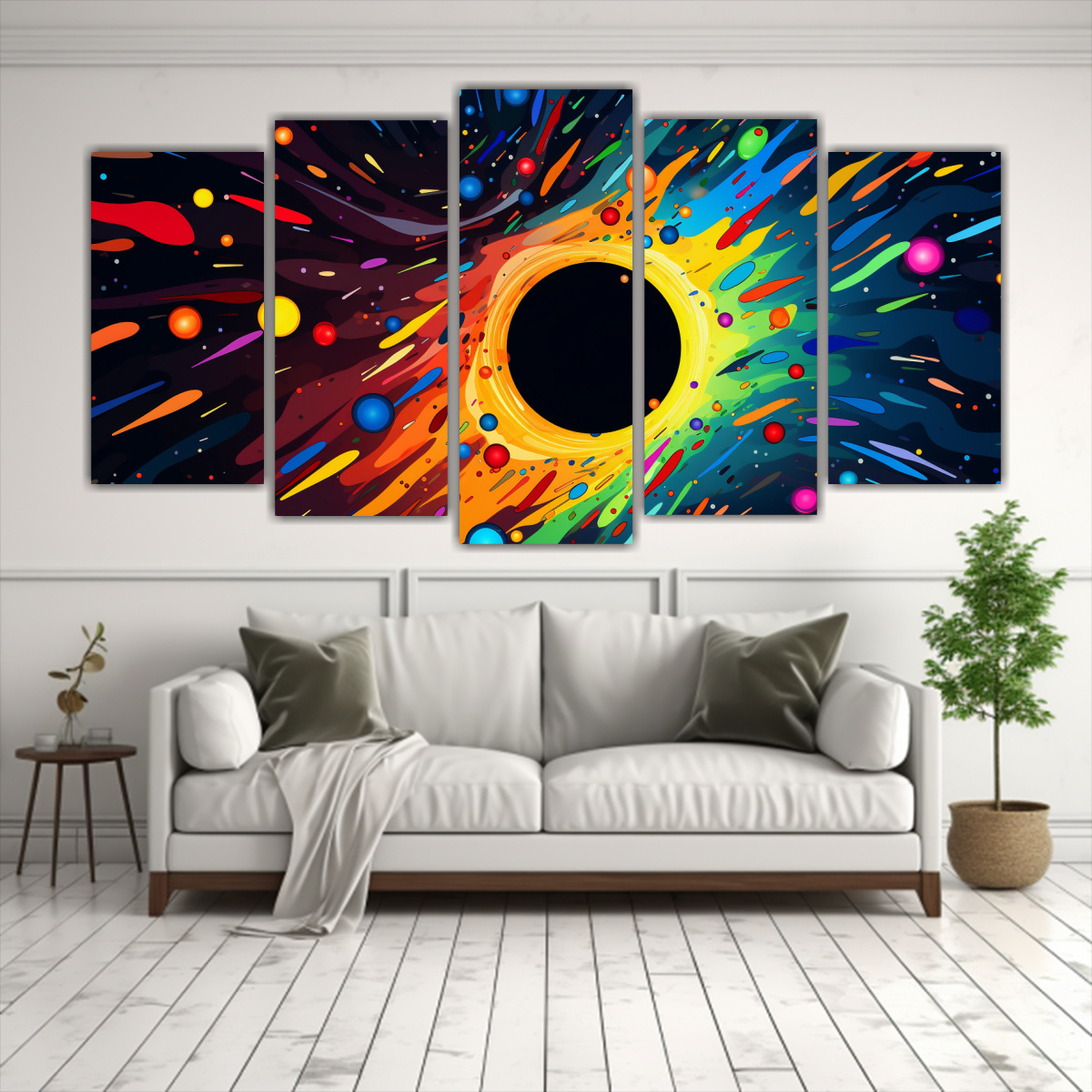 CUADRO DECORATIVO ESTILO CÓMIC RETRO CON 100X50 CM - 2