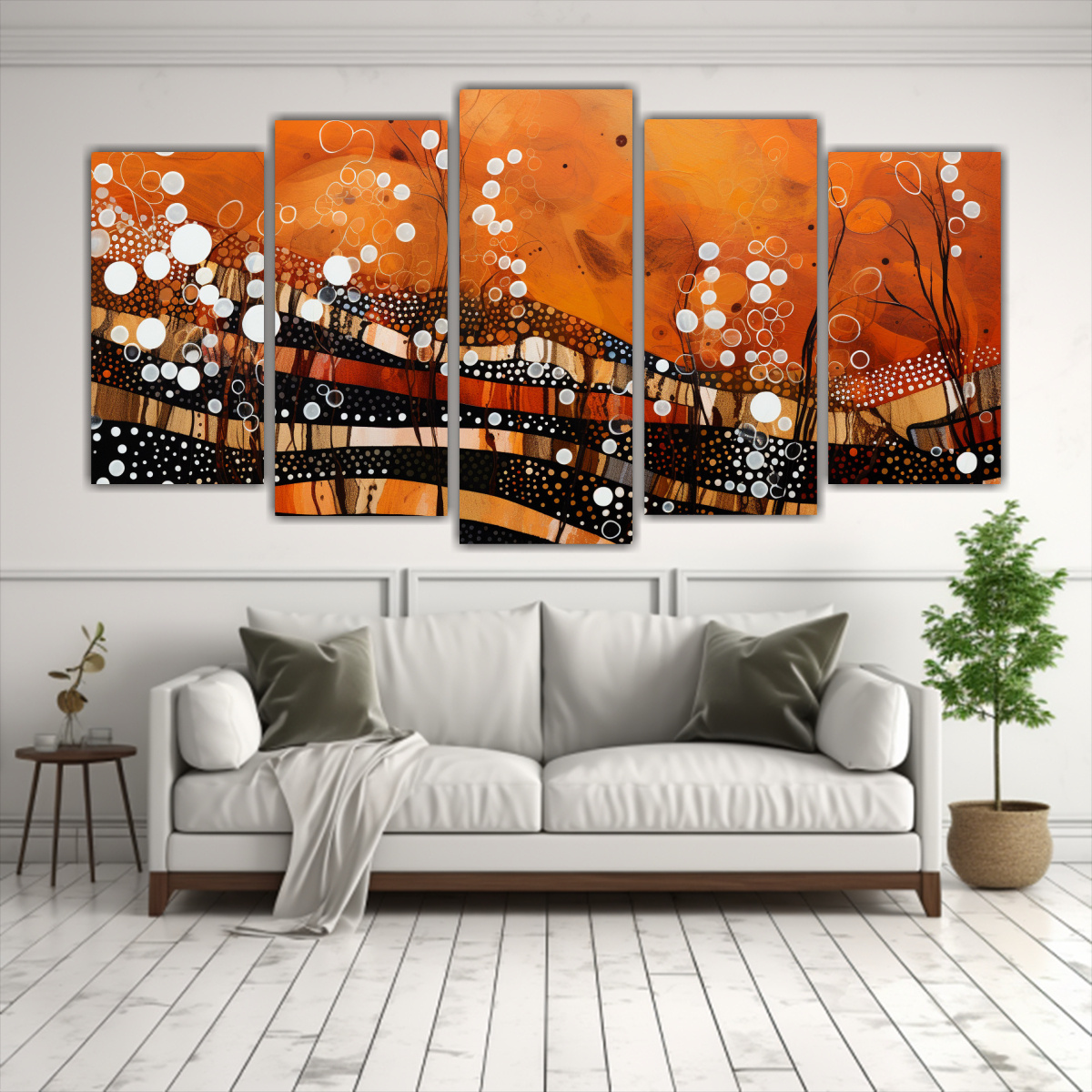 PINTURA AL ÓLEO SOBRE LIENZO INSPIRADA EN EL 250X125 CM - 2