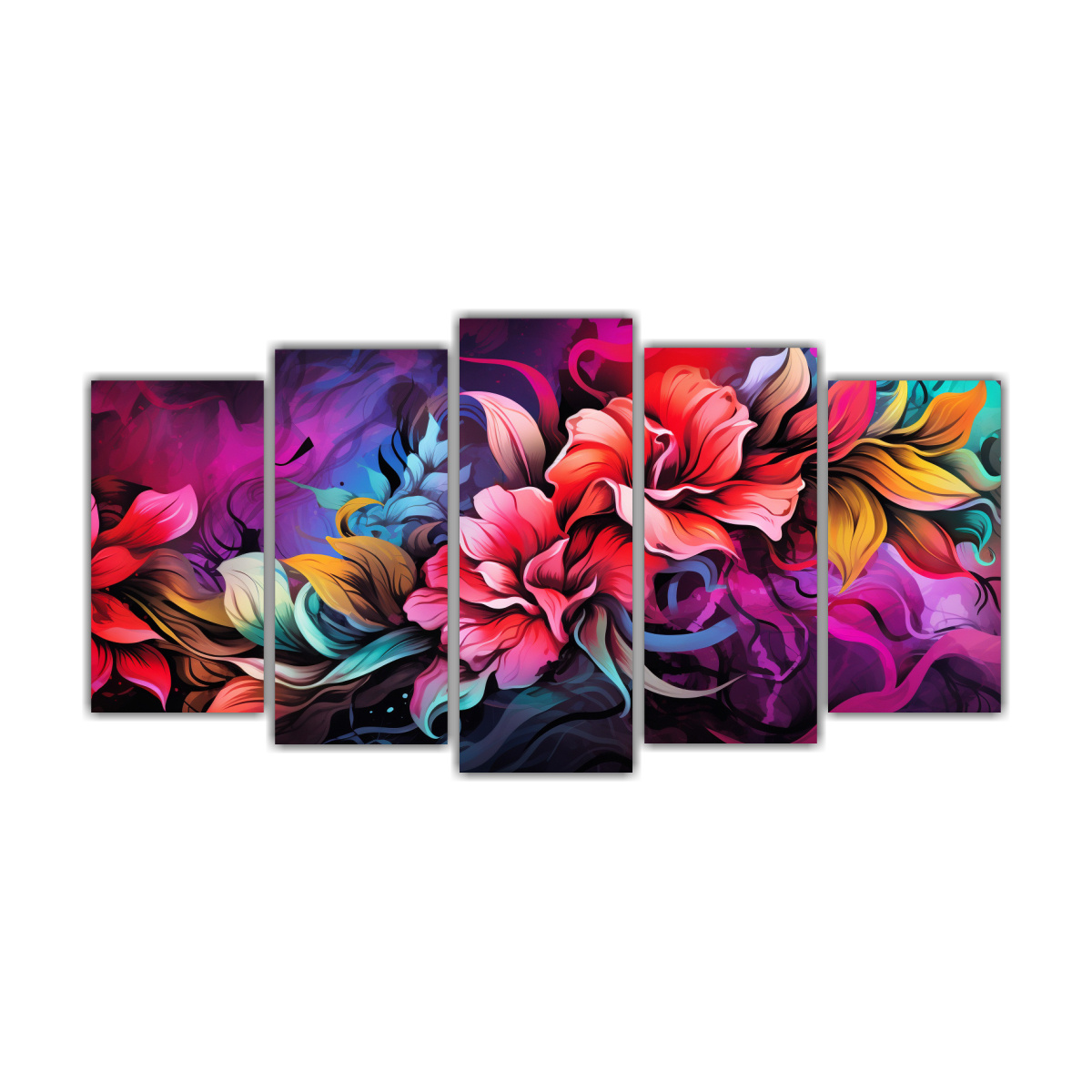 PINTURAS DECORATIVAS DE PARED ESTILO MEDIO EN 100X50 CM - 1