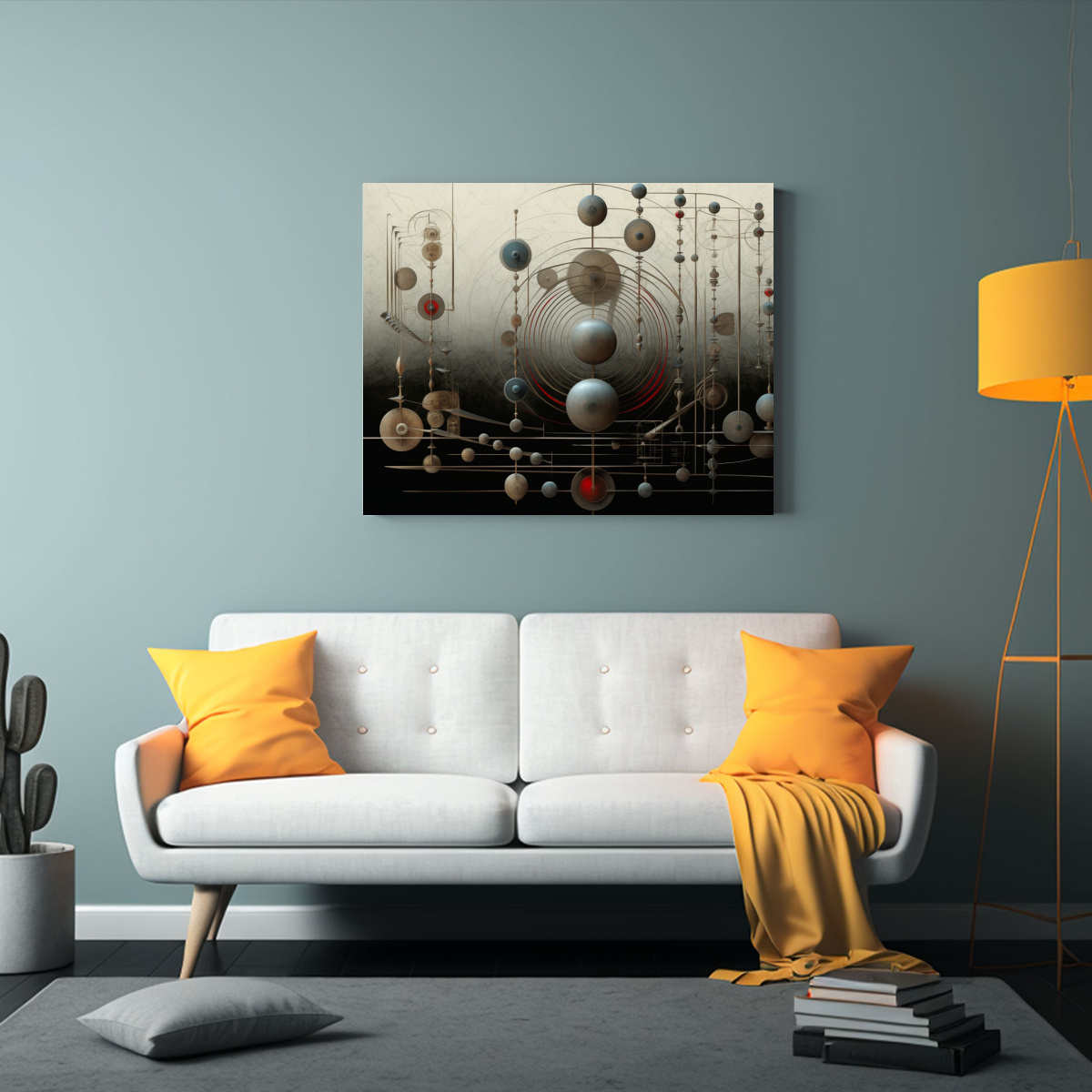 VENTA PINTURAS DECORATIVAS ARMONÍA DE COLORES 40X30 CM - 2