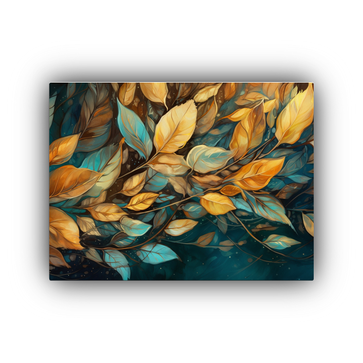 PINTURA DECORATIVA DE ARTE INSPIRADOR EN 65X50 CM - 1