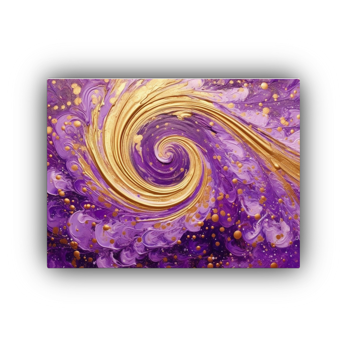 ARTE MURAL DE LIENZO DE TELA CON ELEGANTE PATRÓN 75X50 CM - 1