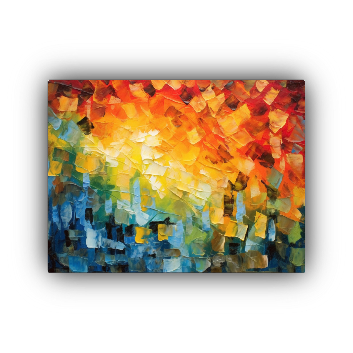 IMPASTO EMOCIONAL: PAISAJES DECORATIVOS EN 45X30 CM - 1