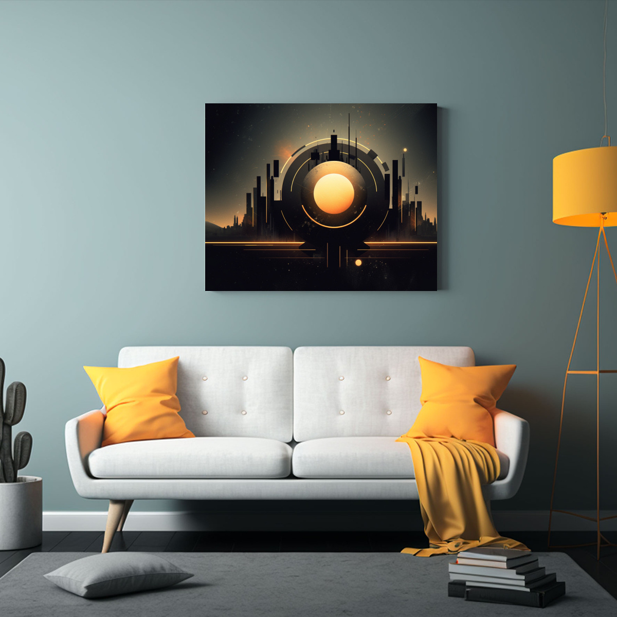 PINTURAS DECORATIVAS FINE ART CONCEPTUAL ESTILO 60X40 CM - 2