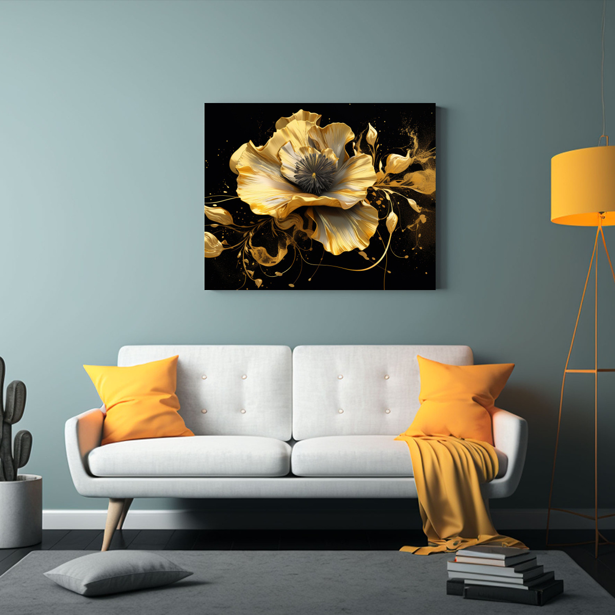 CUADROS DECORATIVOS EN LIENZO IMPRESO EN COLORES 75X50 CM - 2