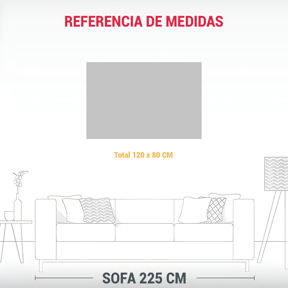 CUADROS DECORATIVOS DE ARTE POP DEL SKYLINE DE 120X80 CM - 3