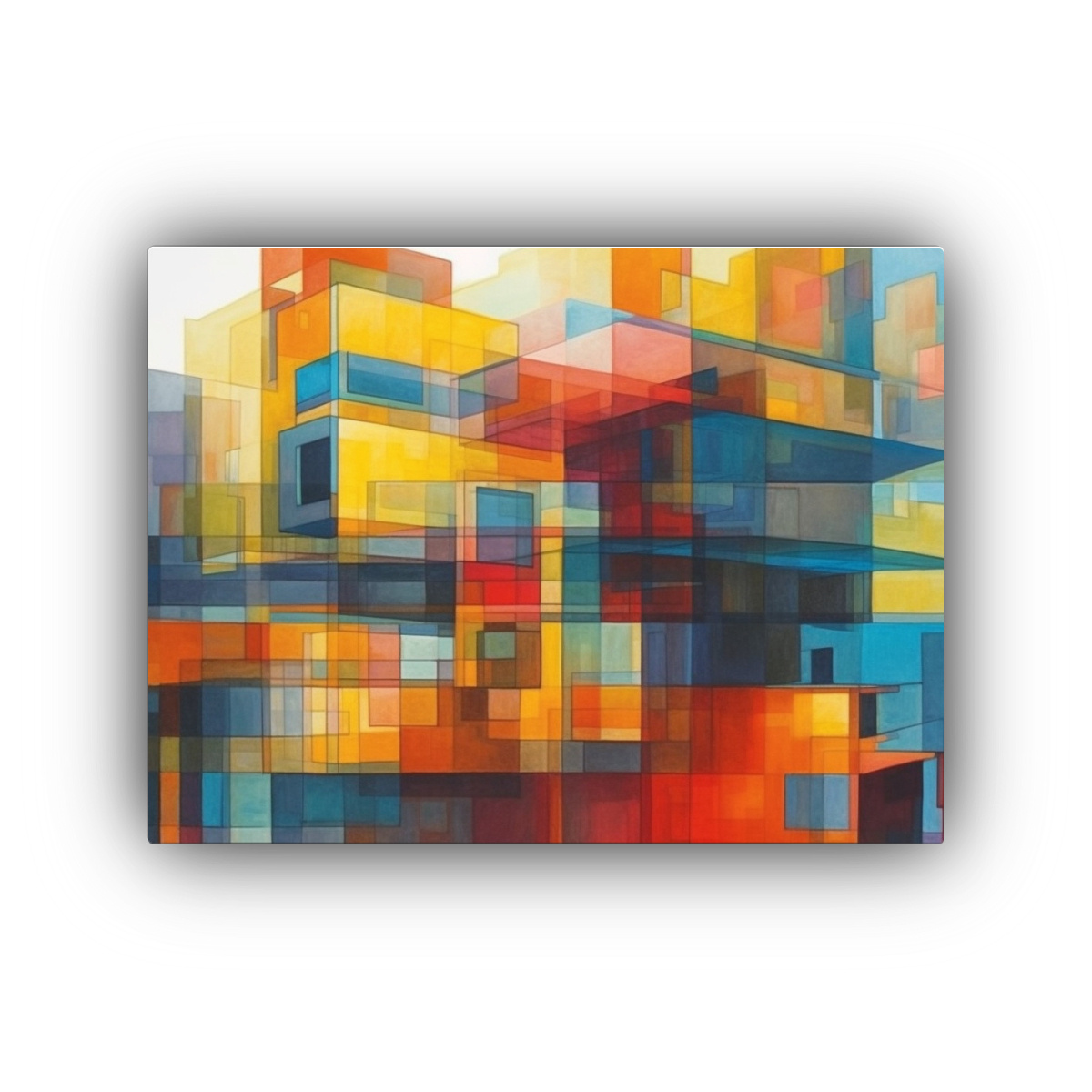 ARTE ABSTRACTO EN ARQUITECTURA: INTEGRANDO COLOR 30X20 CM - 1