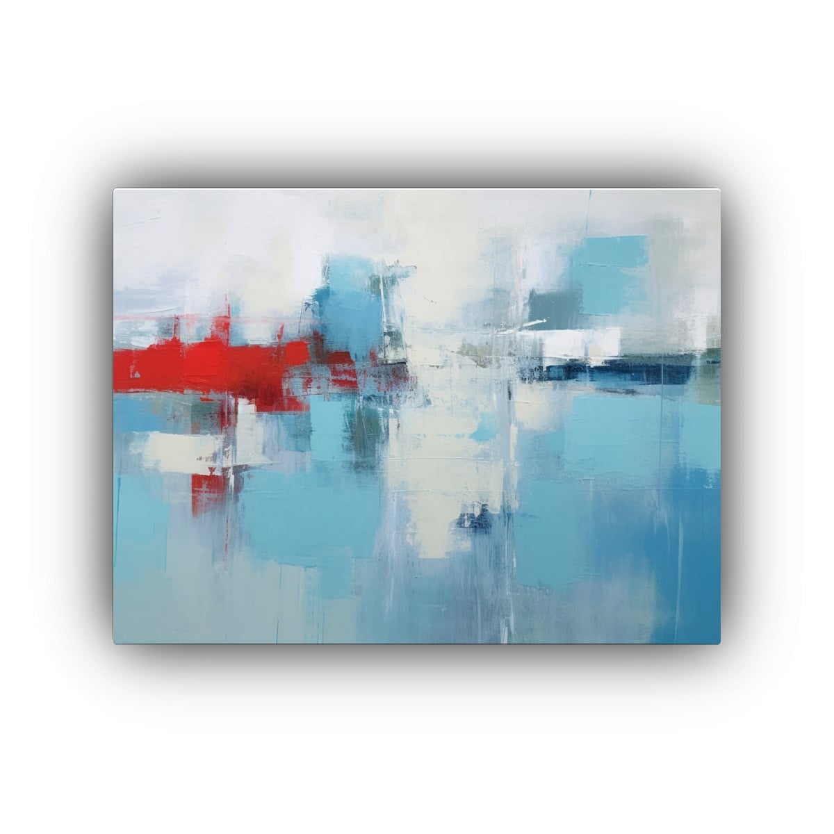 PINTURAS DECORATIVAS DE EXPRESIONISMO ABSTRACTO 30X20 CM - 1