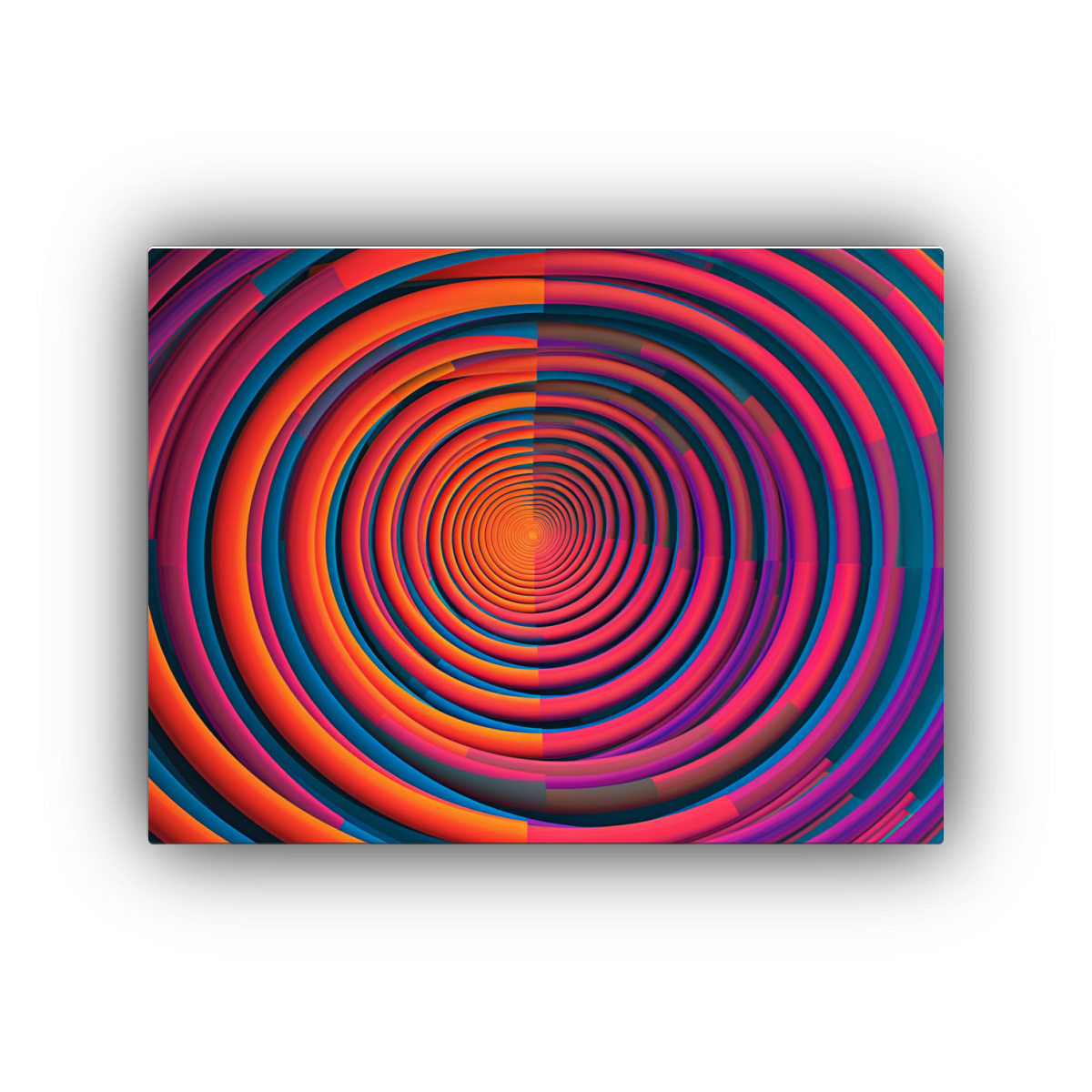 CUADROS DECORATIVOS OPART CON GAMA DE COLORES 45X30 CM - 1