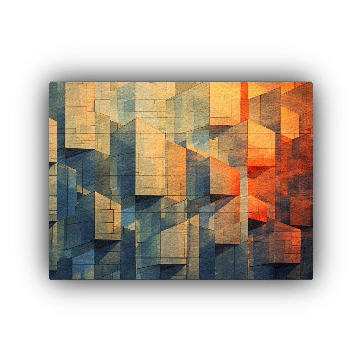 PINTURAS DECORATIVAS ARQUITECTÓNICAS CON 65X50 CM - 1