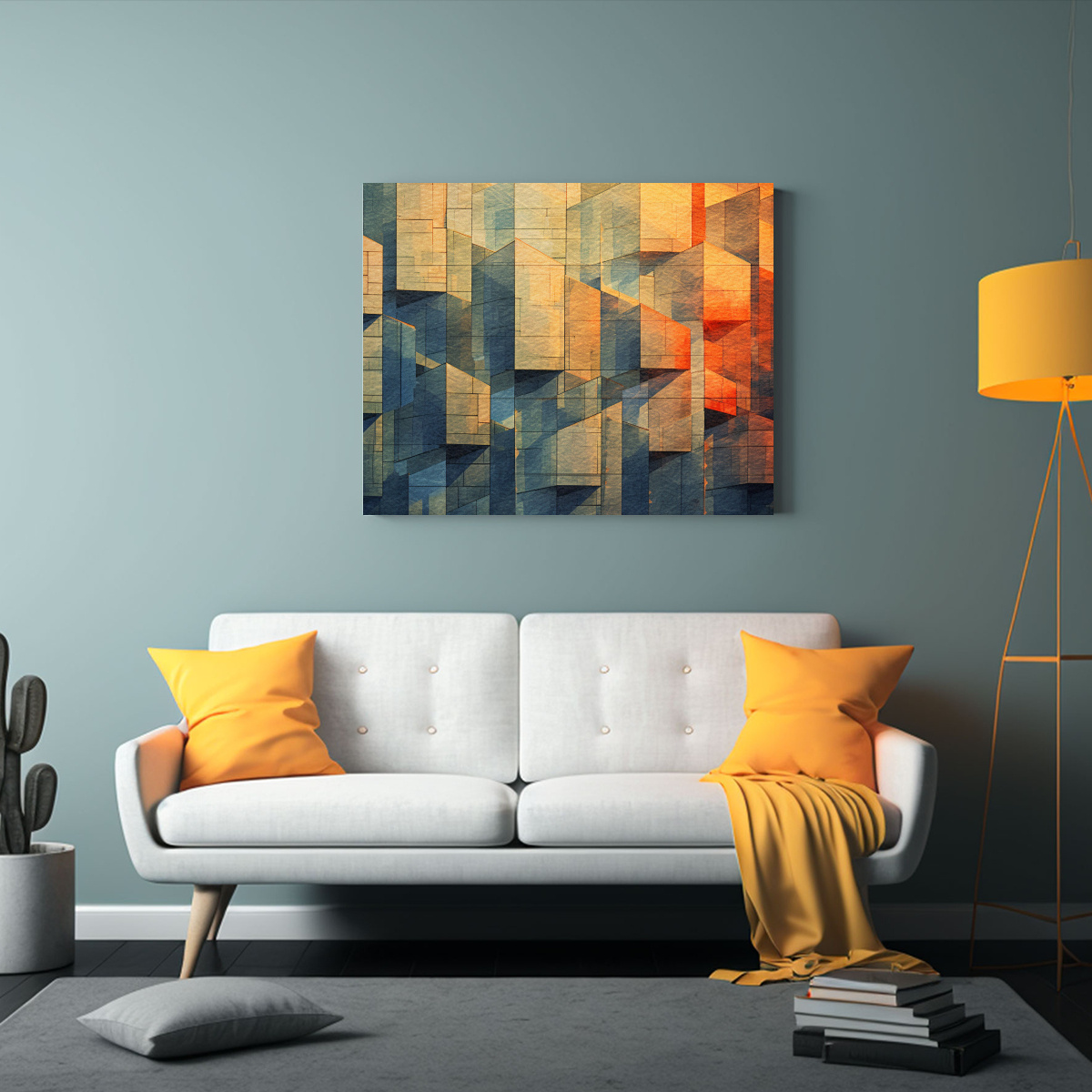 PINTURAS DECORATIVAS ARQUITECTÓNICAS CON 65X50 CM - 2