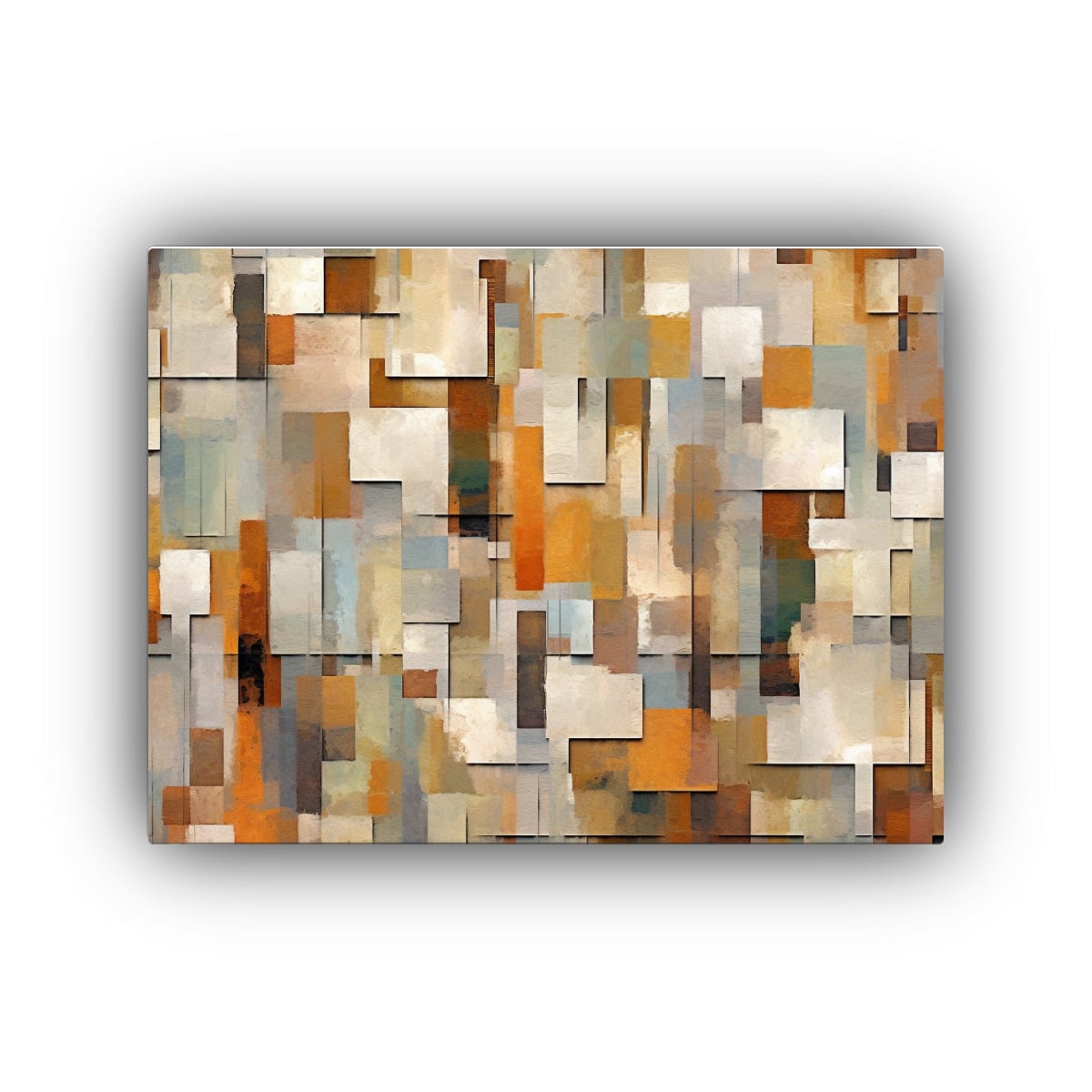 CUADRO VENTA ÉPOCA ABSTRACTO PIXELADO ESTILO 30X20 CM - 1