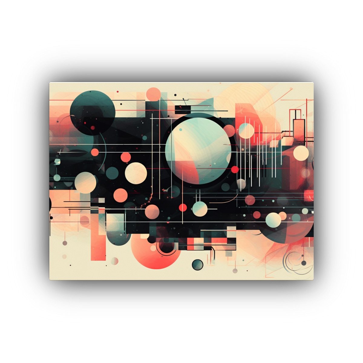 CUADROS DECORATIVOS DIGITALES: ESTILO ELEGANTE, 75X50 CM - 1
